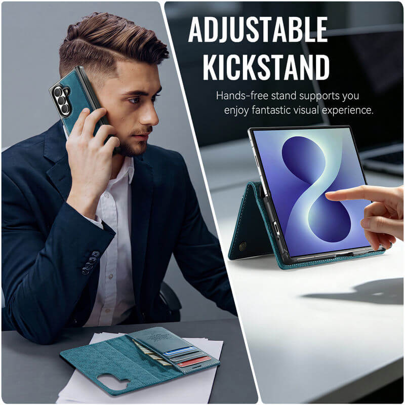 CaseMe Samsung Galaxy Z Fold 8 Ultra 2-in-1 Magnetic Wallet Case