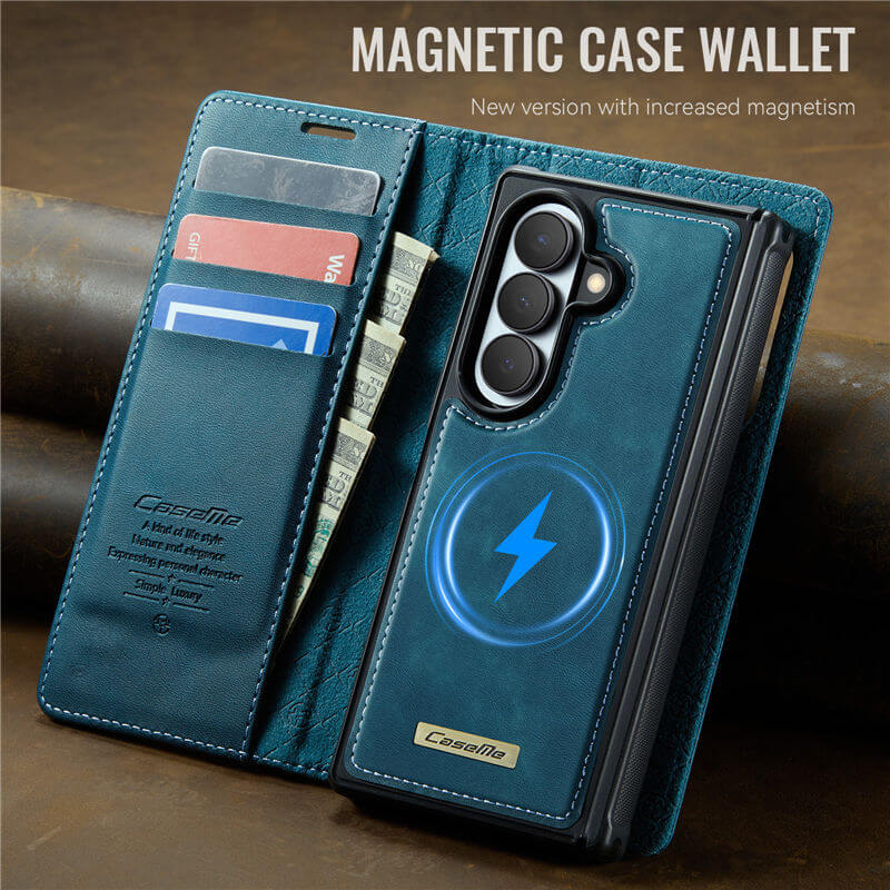 CaseMe Samsung Galaxy Z Fold 8 Ultra 2-in-1 Magnetic Wallet Case