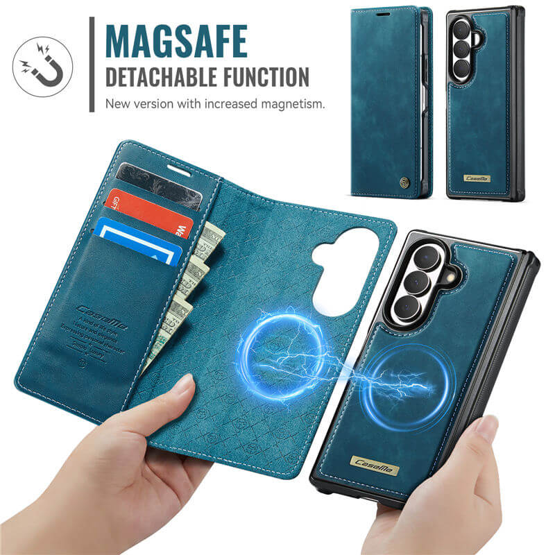 CaseMe Samsung Galaxy Z Fold 8 Ultra 2-in-1 Magnetic Wallet Case