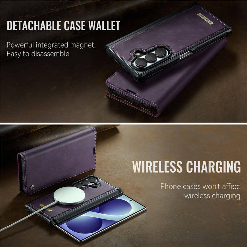 CaseMe Samsung Galaxy Z Fold 8 Ultra 2-in-1 Magnetic Wallet Case