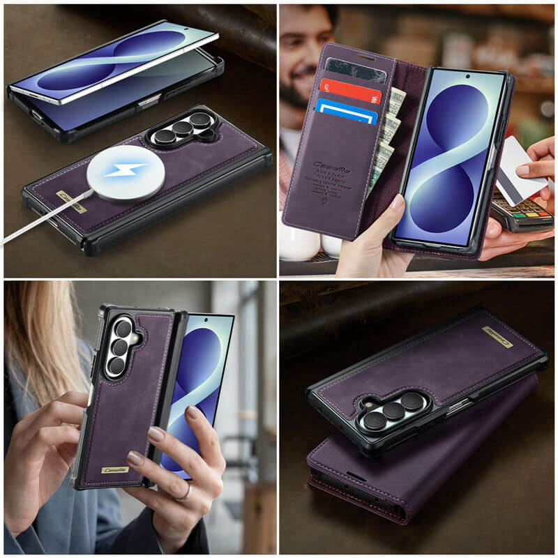 CaseMe Samsung Galaxy Z Fold 8 Ultra 2-in-1 Magnetic Wallet Case