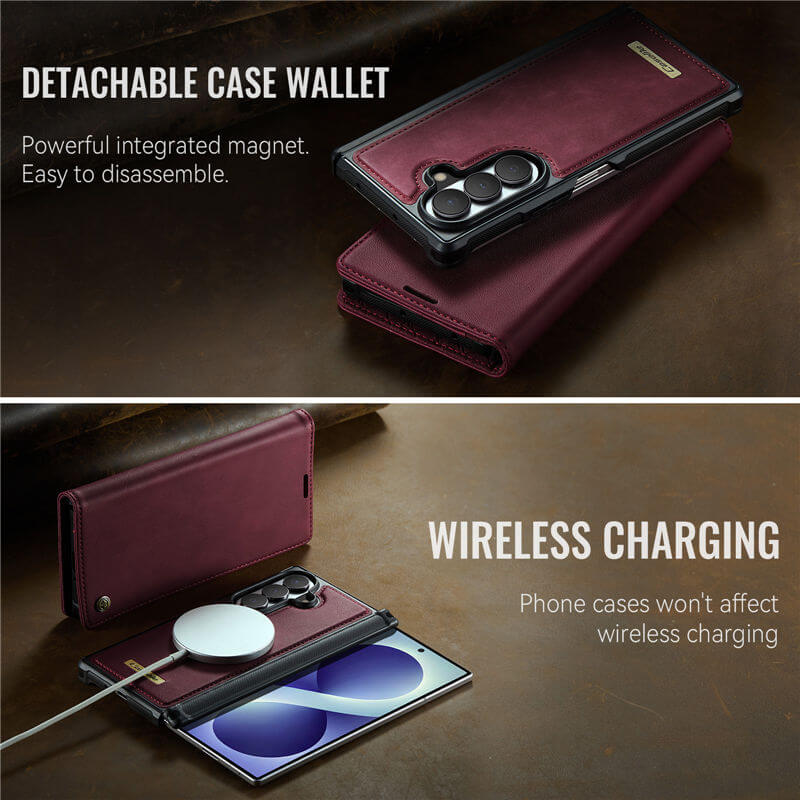 CaseMe Samsung Galaxy Z Fold 8 Ultra 2-in-1 Magnetic Wallet Case