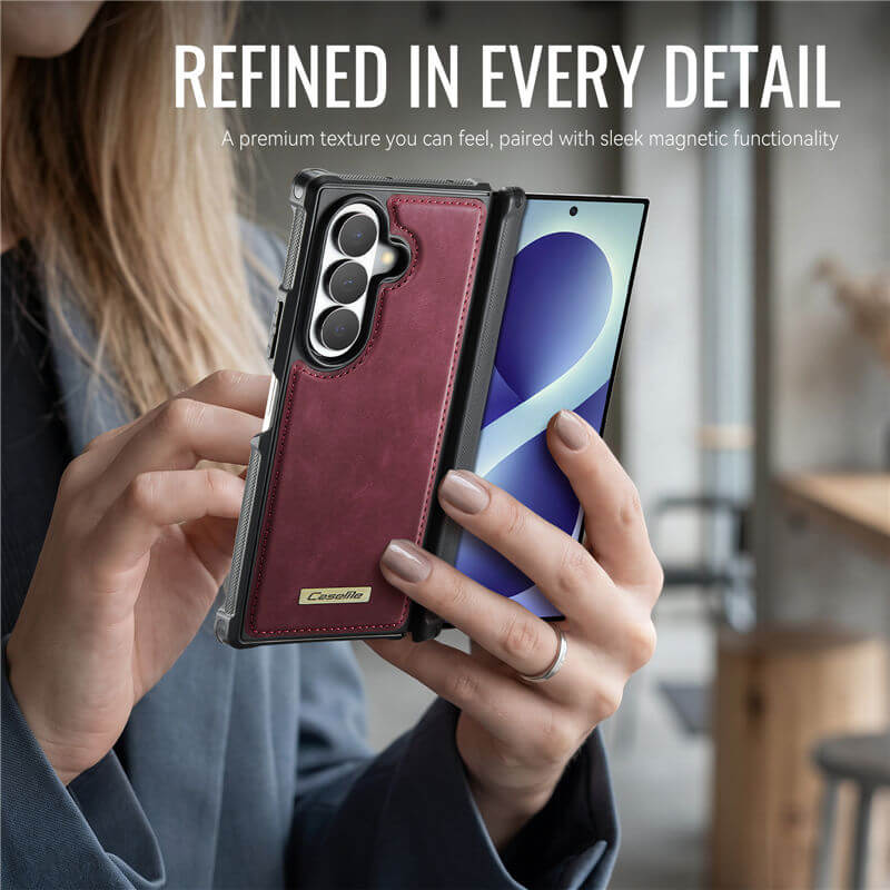 CaseMe Samsung Galaxy Z Fold 8 Ultra 2-in-1 Magnetic Wallet Case