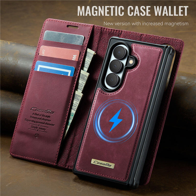 CaseMe Samsung Galaxy Z Fold 8 Ultra 2-in-1 Magnetic Wallet Case