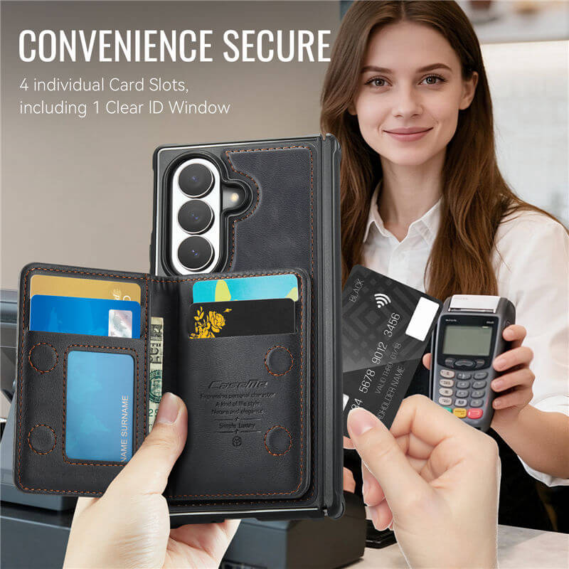 CaseMe Samsung Galaxy Z Fold 8 Ultra 2-in-1 Magnetic Wallet Case