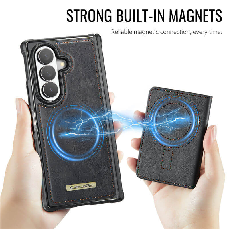 CaseMe Samsung Galaxy Z Fold 8 Ultra 2-in-1 Magnetic Wallet Case