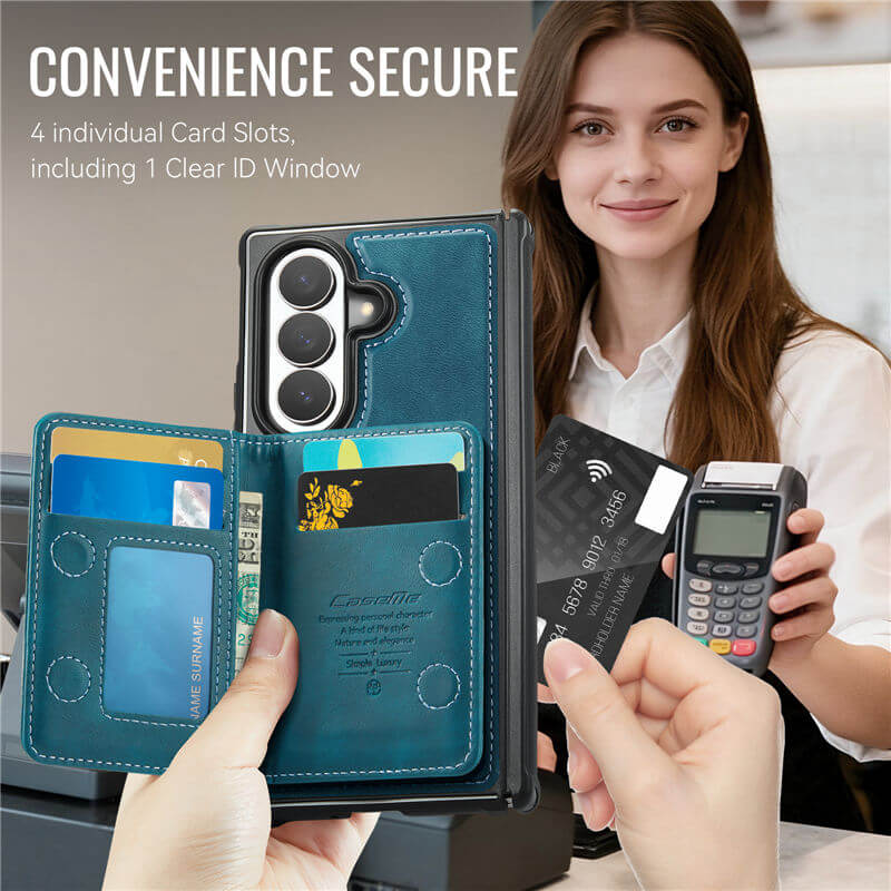 CaseMe Samsung Galaxy Z Fold 8 Ultra 2-in-1 Magnetic Wallet Case
