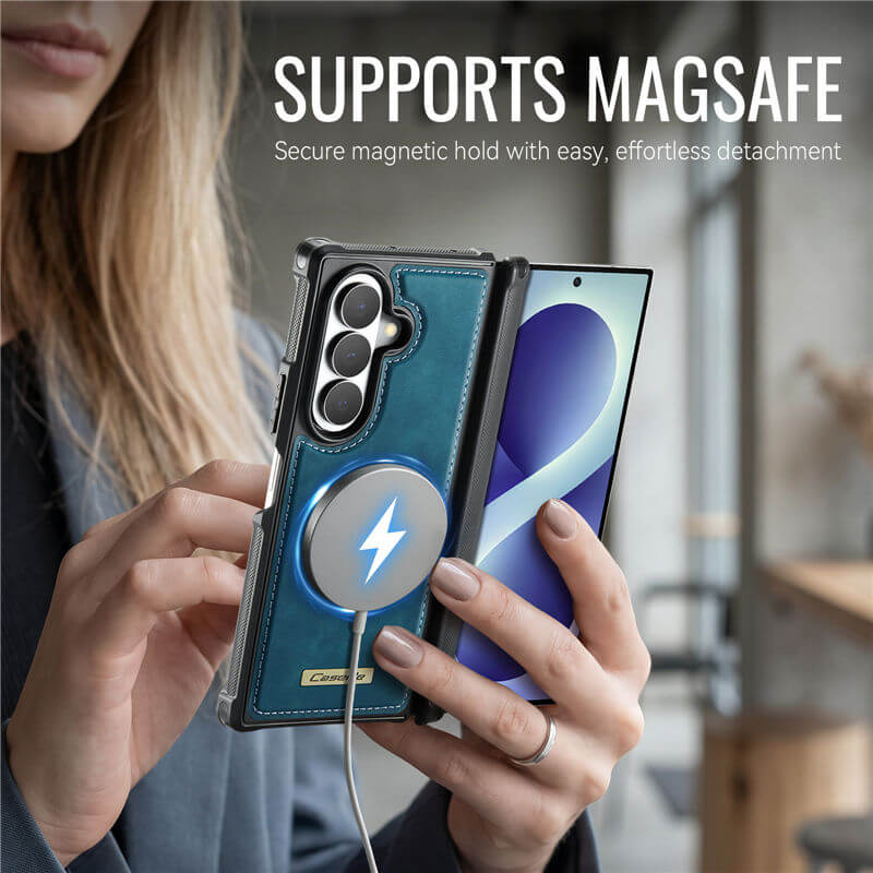 CaseMe Samsung Galaxy Z Fold 8 Ultra 2-in-1 Magnetic Wallet Case