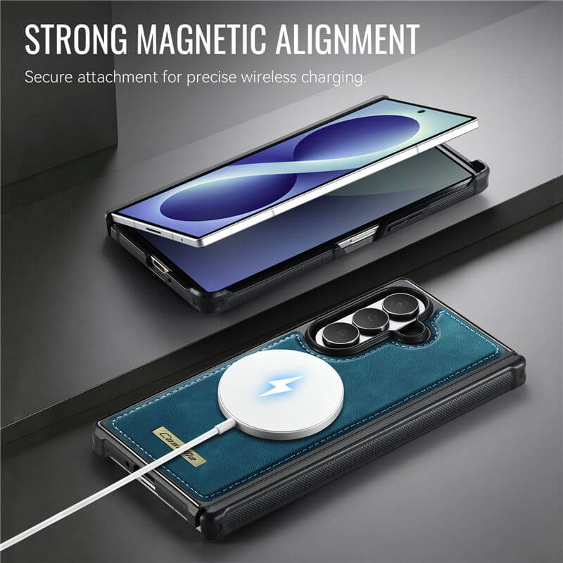 CaseMe Samsung Galaxy Z Fold 8 Ultra 2-in-1 Magnetic Wallet Case