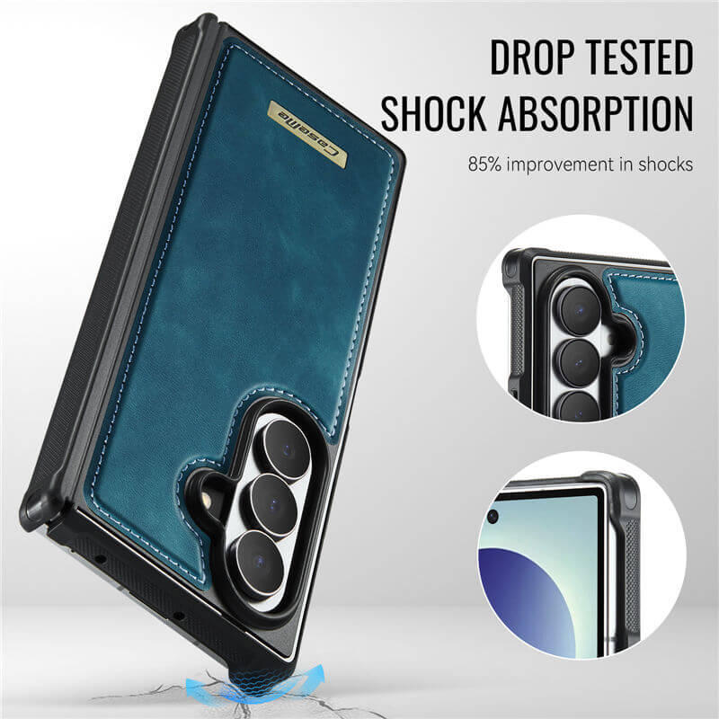CaseMe Samsung Galaxy Z Fold 8 Ultra 2-in-1 Magnetic Wallet Case
