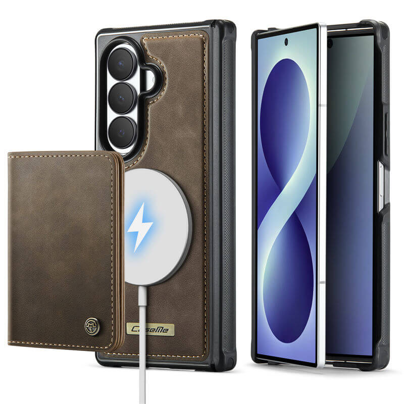CaseMe Samsung Galaxy Z Fold 8 Ultra 2-in-1 Magnetic Wallet Case