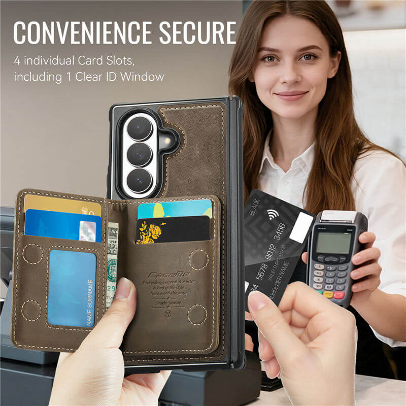 CaseMe Samsung Galaxy Z Fold 8 Ultra 2-in-1 Magnetic Wallet Case