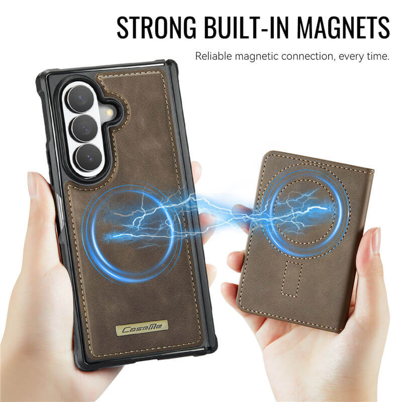 CaseMe Samsung Galaxy Z Fold 8 Ultra 2-in-1 Magnetic Wallet Case