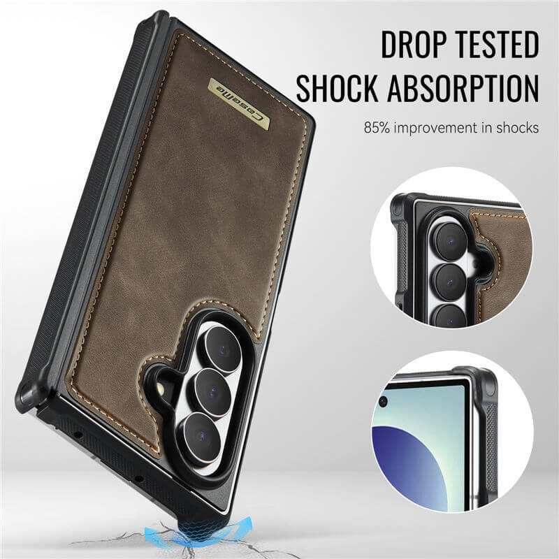CaseMe Samsung Galaxy Z Fold 8 Ultra 2-in-1 Magnetic Wallet Case