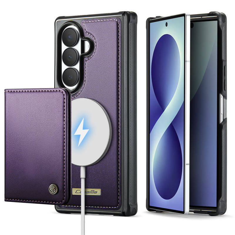 CaseMe Samsung Galaxy Z Fold 8 Ultra 2-in-1 Magnetic Wallet Case