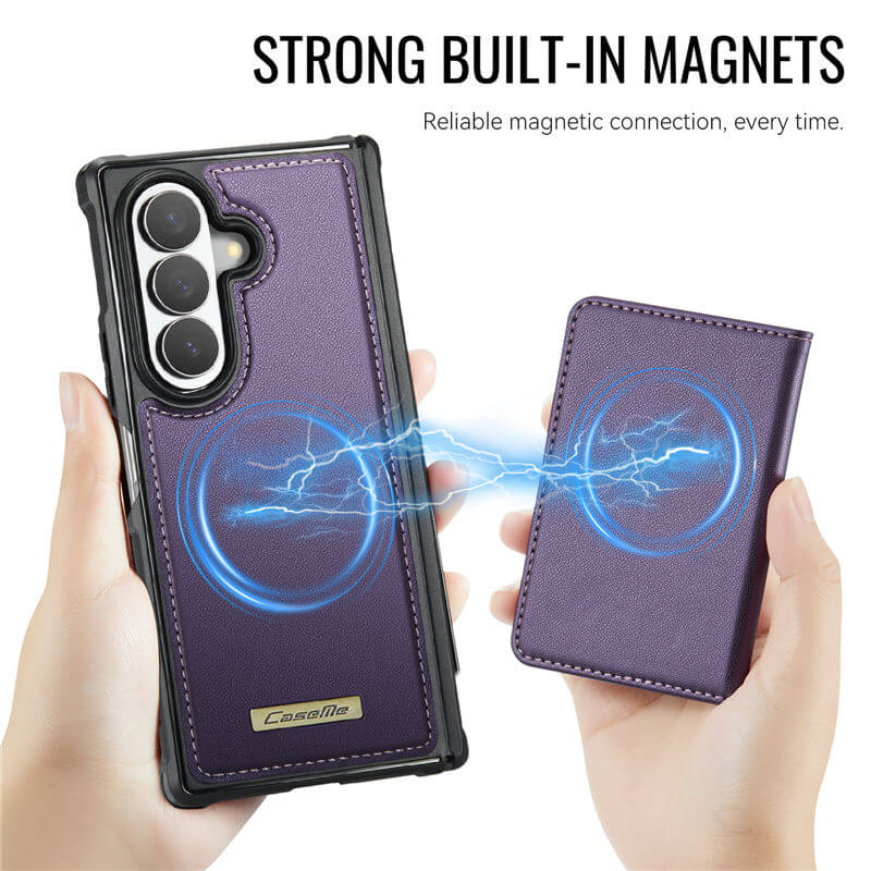 CaseMe Samsung Galaxy Z Fold 8 Ultra 2-in-1 Magnetic Wallet Case