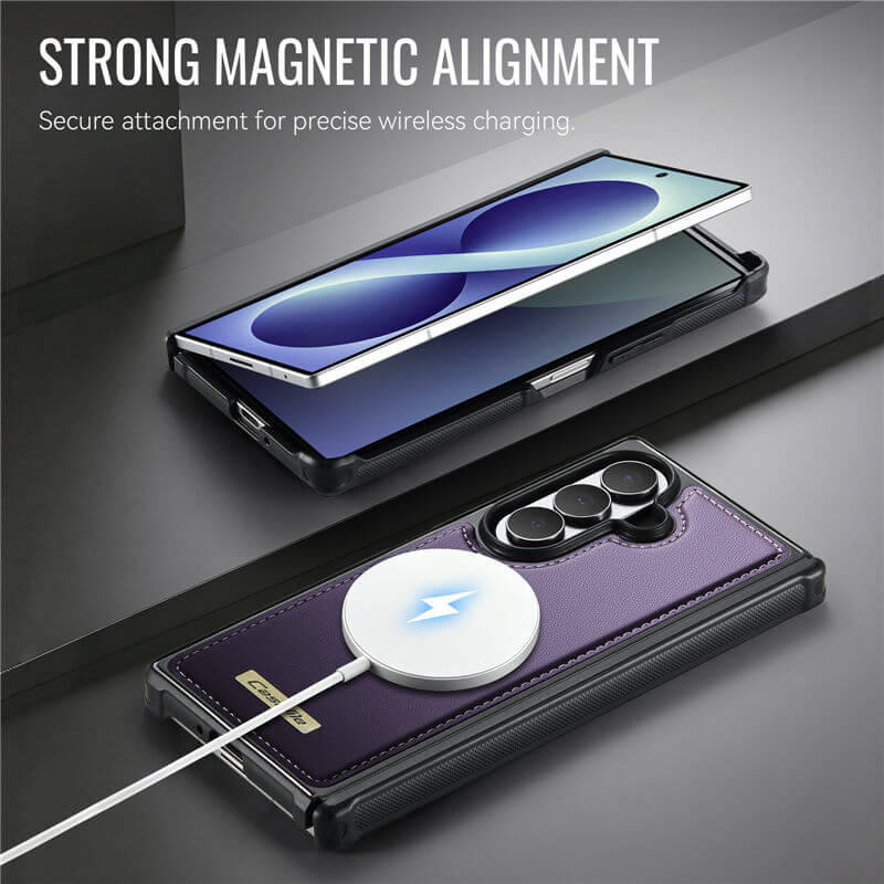 CaseMe Samsung Galaxy Z Fold 8 Ultra 2-in-1 Magnetic Wallet Case