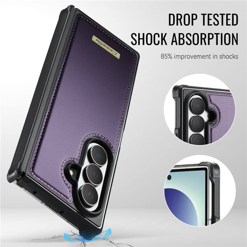 CaseMe Samsung Galaxy Z Fold 8 Ultra 2-in-1 Magnetic Wallet Case