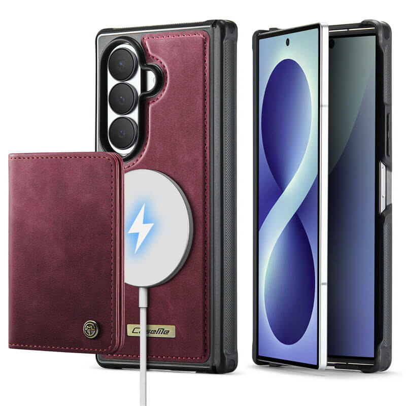 CaseMe Samsung Galaxy Z Fold 8 Ultra 2-in-1 Magnetic Wallet Case