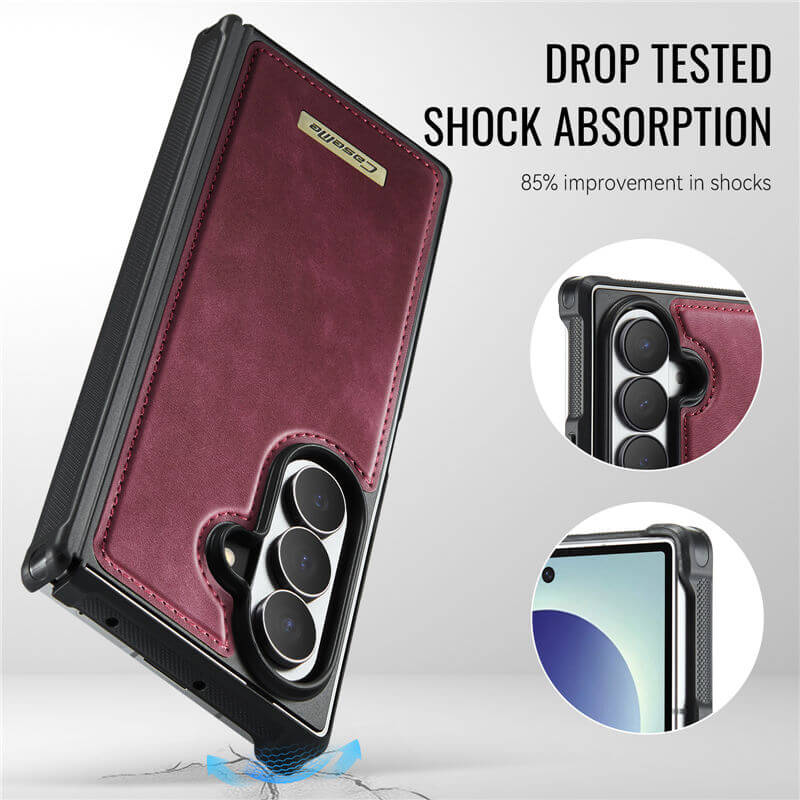CaseMe Samsung Galaxy Z Fold 8 Ultra 2-in-1 Magnetic Wallet Case