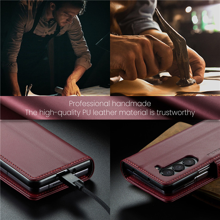 CaseMe Samsung Galaxy Z Fold5 5G Wallet RFID Blocking Case