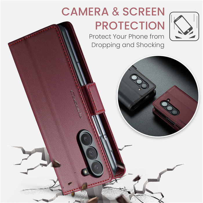 CaseMe Samsung Galaxy Z Fold5 5G Wallet RFID Blocking Case