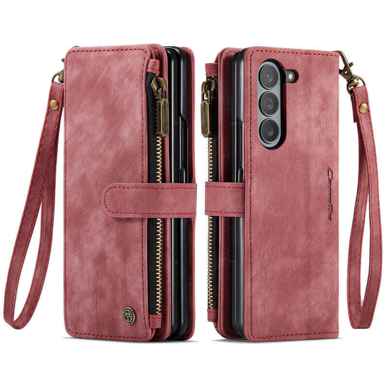 CaseMe Samsung Galaxy Z Fold7 Wallet Case with Wrist Strap