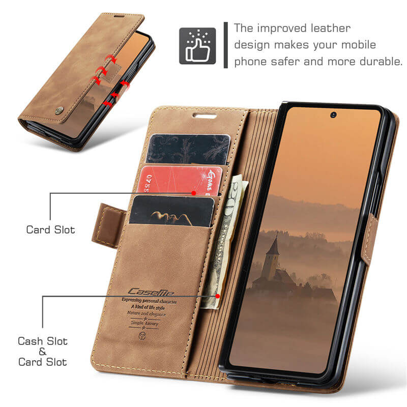 CaseMe Samsung Galaxy Z Fold7 Wallet Case