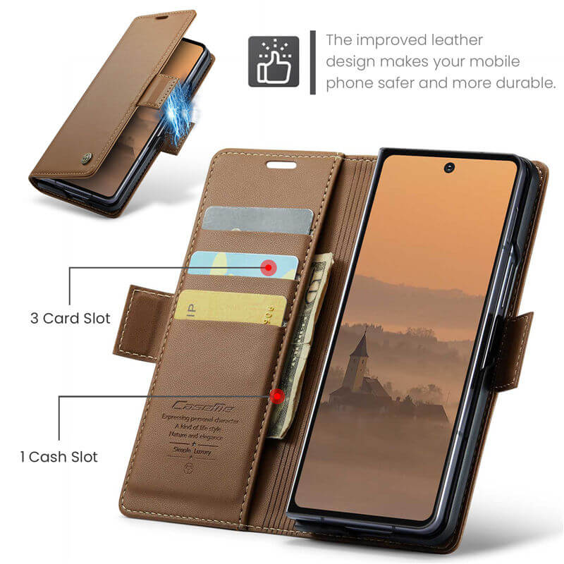 CaseMe Samsung Galaxy Z Fold7 Wallet Case