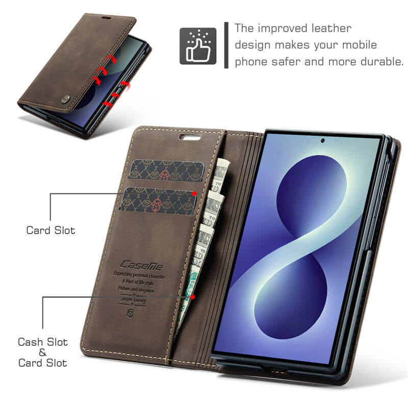 CaseMe Samsung Galaxy Z Fold 8 Wallet Case
