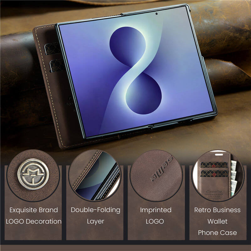 CaseMe Samsung Galaxy Z Fold 8 Wallet Case