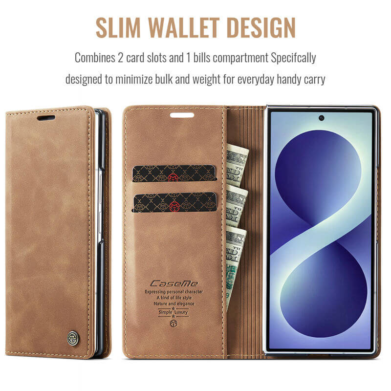 CaseMe Samsung Galaxy Z Fold 8 Ultra Wallet Case