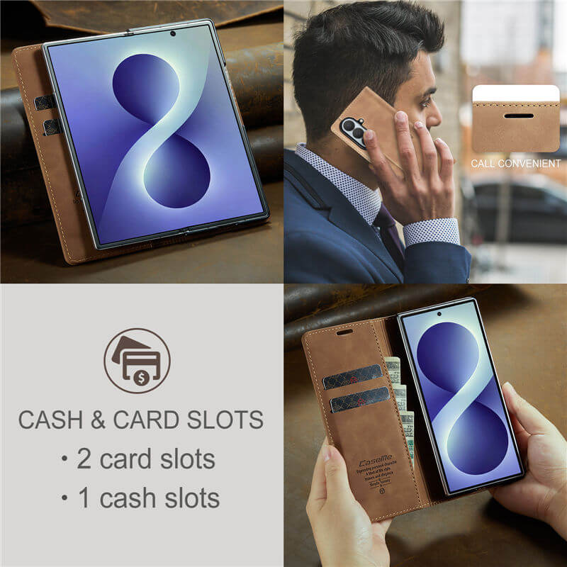 CaseMe Samsung Galaxy Z Fold 8 Ultra Wallet Case