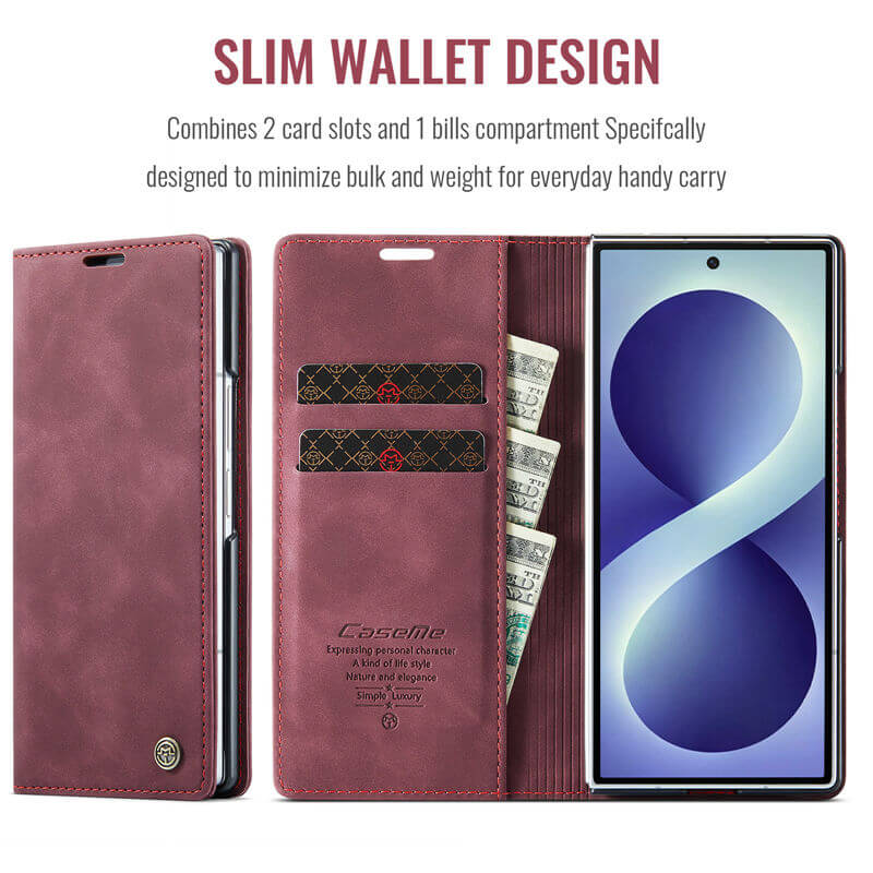 CaseMe Samsung Galaxy Z Fold 8 Ultra Wallet Case