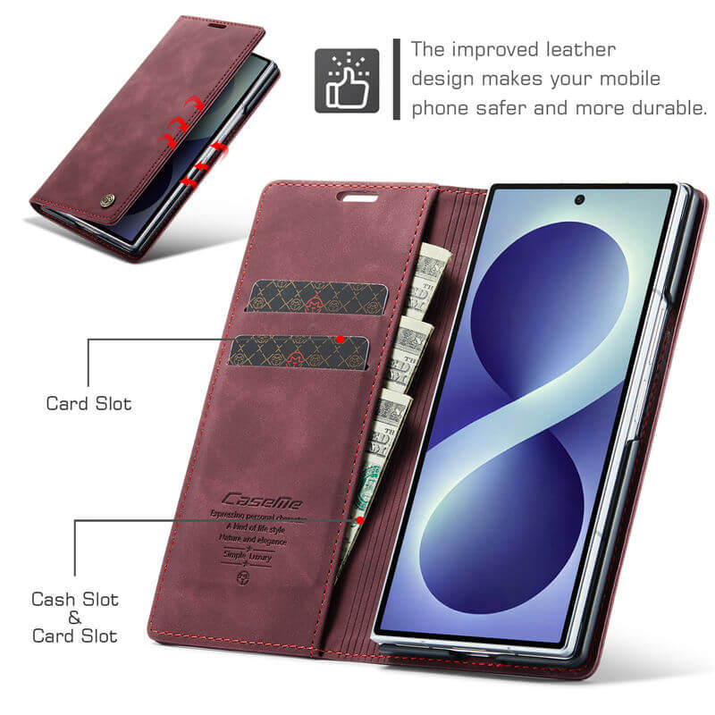 CaseMe Samsung Galaxy Z Fold 8 Ultra Wallet Case