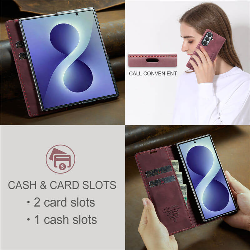 CaseMe Samsung Galaxy Z Fold 8 Ultra Wallet Case