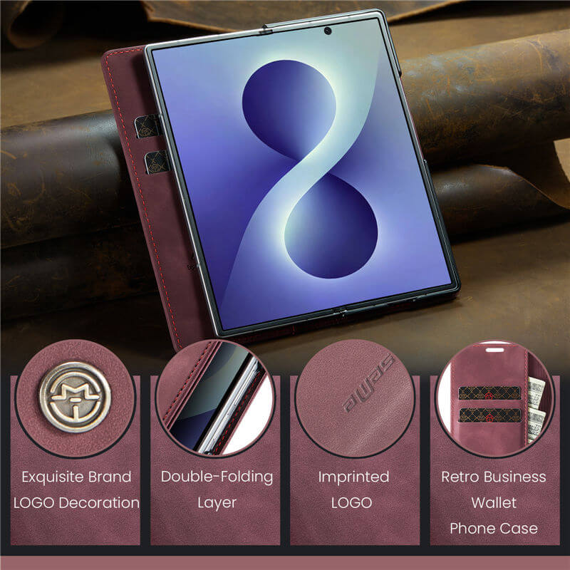 CaseMe Samsung Galaxy Z Fold 8 Ultra Wallet Case