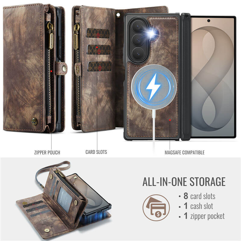 CaseMe Samsung Galaxy Z Fold 8 Ultra Wallet Case