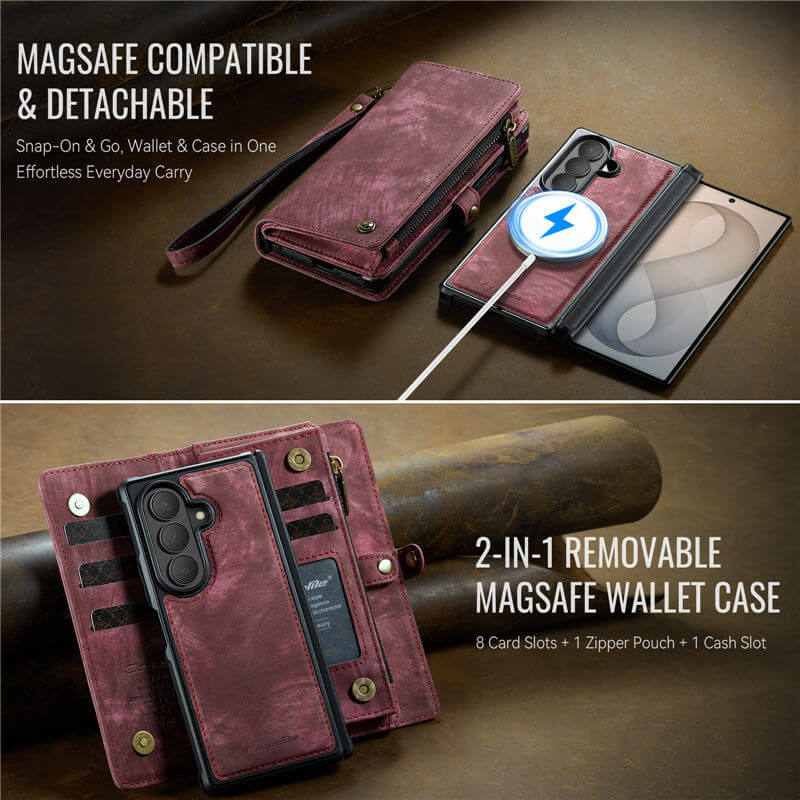 CaseMe Samsung Galaxy Z Fold 8 Ultra Wallet Case