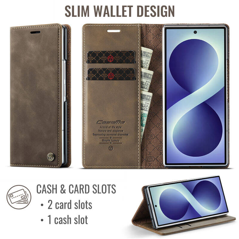 CaseMe Samsung Galaxy Z Fold 8 Ultra RFID Wallet Case