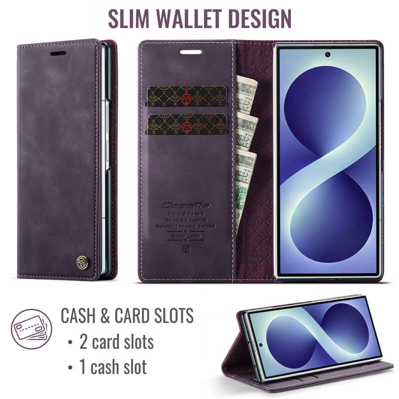 CaseMe Samsung Galaxy Z Fold 8 Ultra RFID Wallet Case
