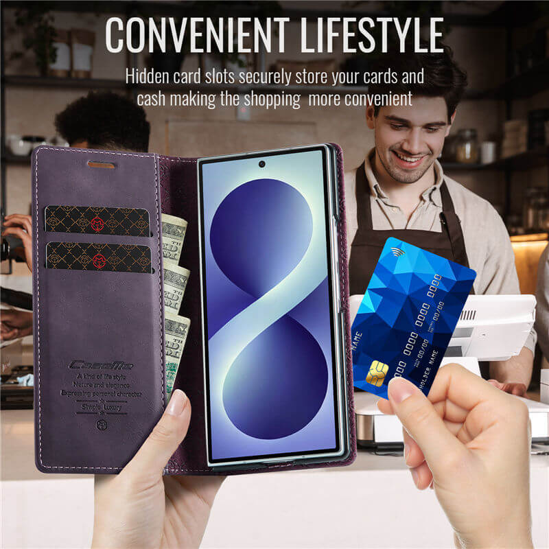 CaseMe Samsung Galaxy Z Fold 8 Ultra RFID Wallet Case