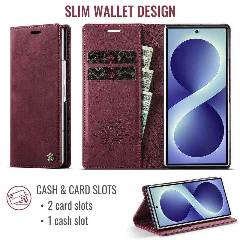 CaseMe Samsung Galaxy Z Fold 8 Ultra RFID Wallet Case