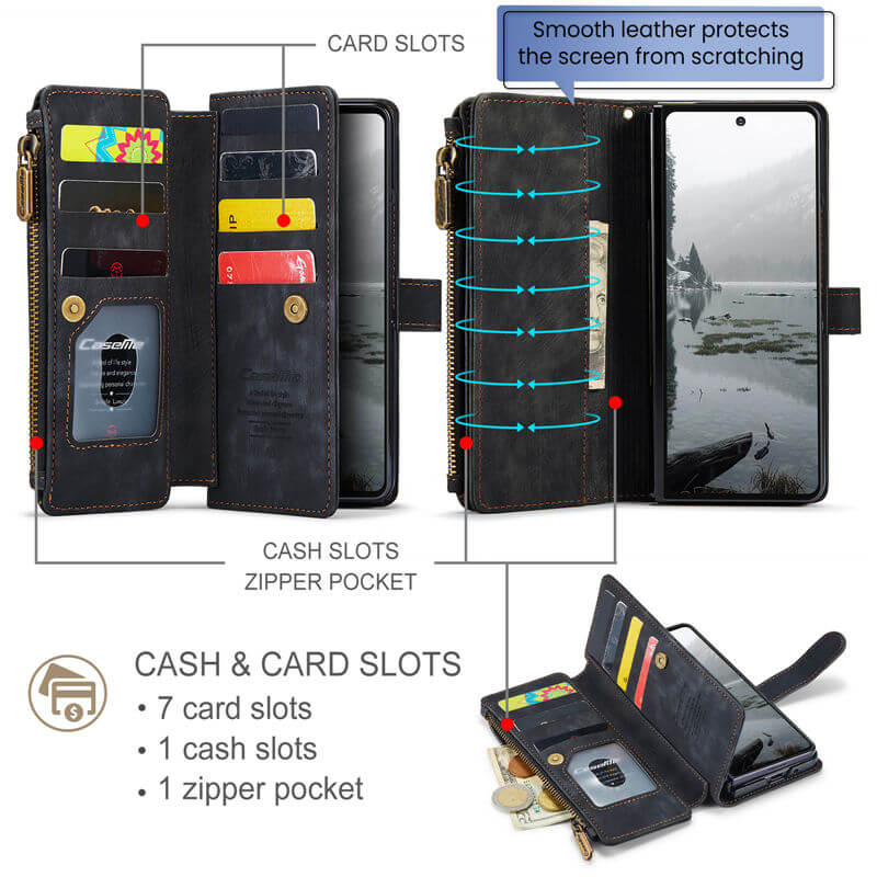 CaseMe Samsung Galaxy Z Fold 8 Ultra Wallet Case