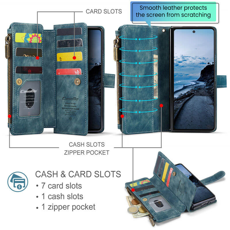 CaseMe Samsung Galaxy Z Fold 8 Ultra Wallet Case