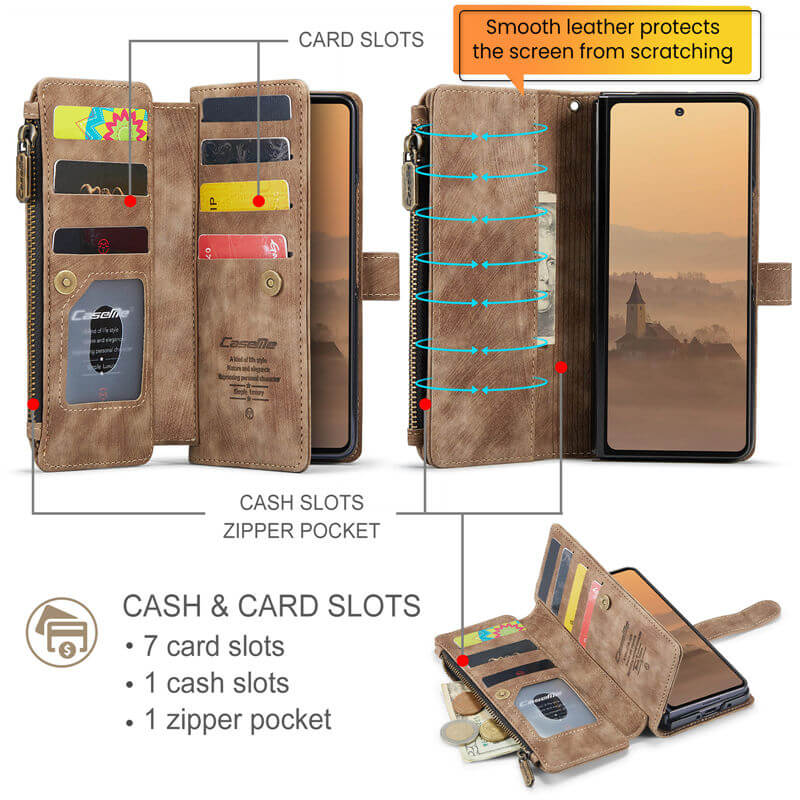 CaseMe Samsung Galaxy Z Fold 8 Ultra Wallet Case