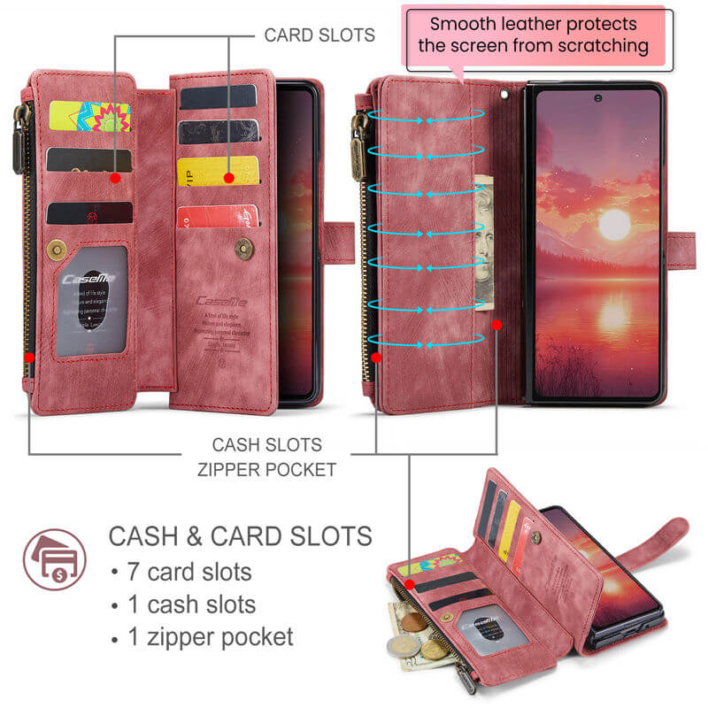 CaseMe Samsung Galaxy Z Fold 8 Ultra Wallet Case