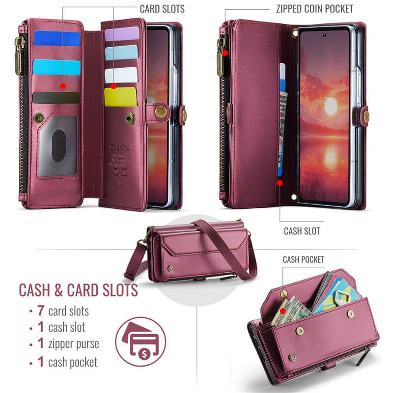 CaseMe Samsung Galaxy Z Fold 8 Ultra Wallet Case