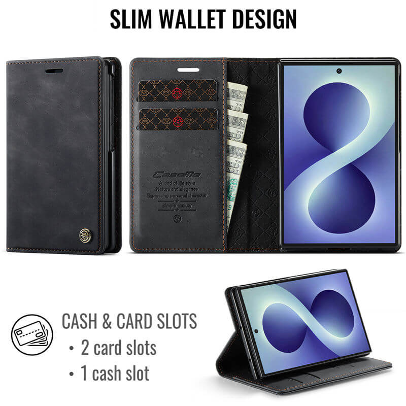 CaseMe Samsung Galaxy Z Fold 8 RFID Wallet Case