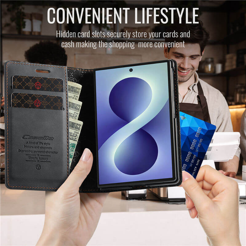 CaseMe Samsung Galaxy Z Fold 8 RFID Wallet Case
